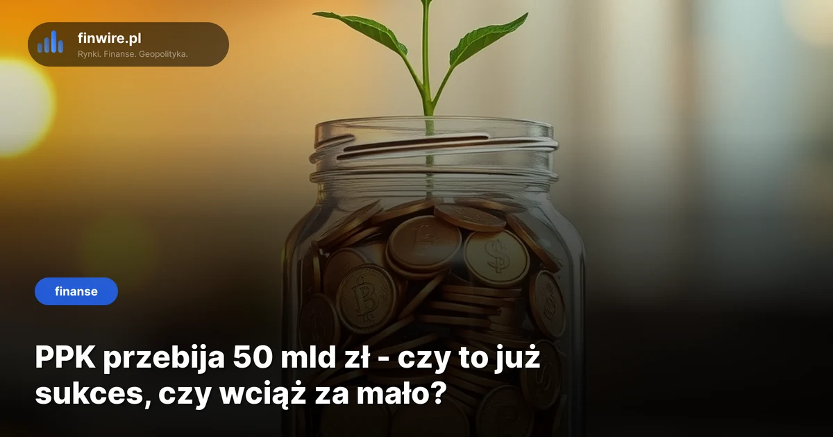PPK przebija 50 mld zł - czy to już sukces, czy wciąż za mało?