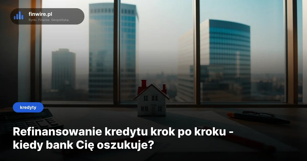 Refinansowanie kredytu krok po kroku - kiedy bank Cię oszukuje?