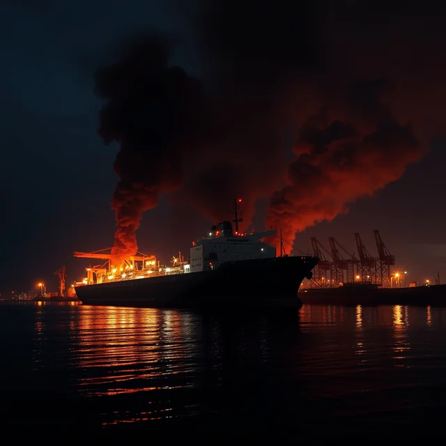 Tuapse w ogniu: Ukraina uderzyła w 10% rosyjskiego eksportu paliw